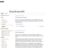 Tablet Screenshot of neanderpundit.com